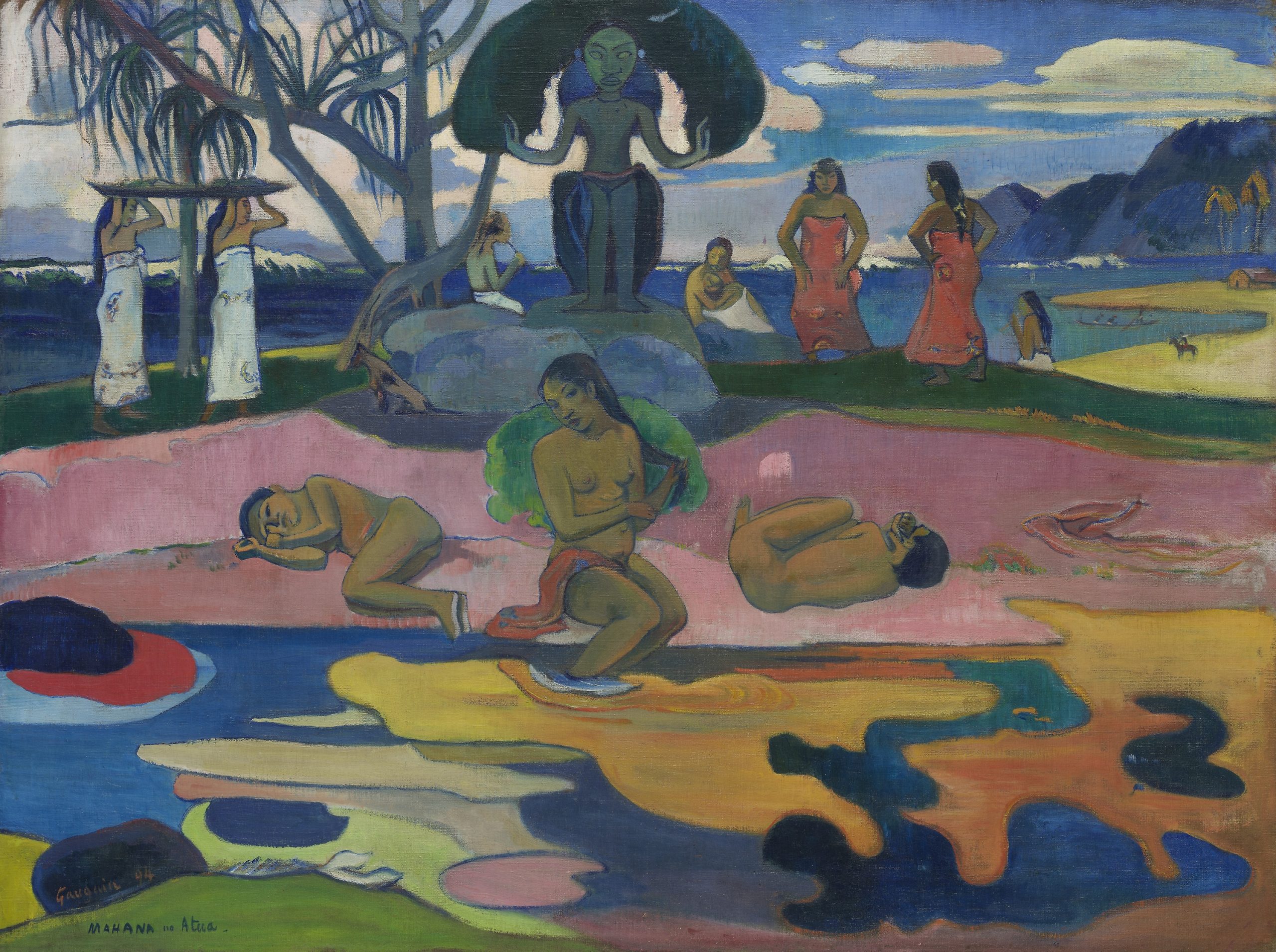 the day of the god painting paul gauguin
