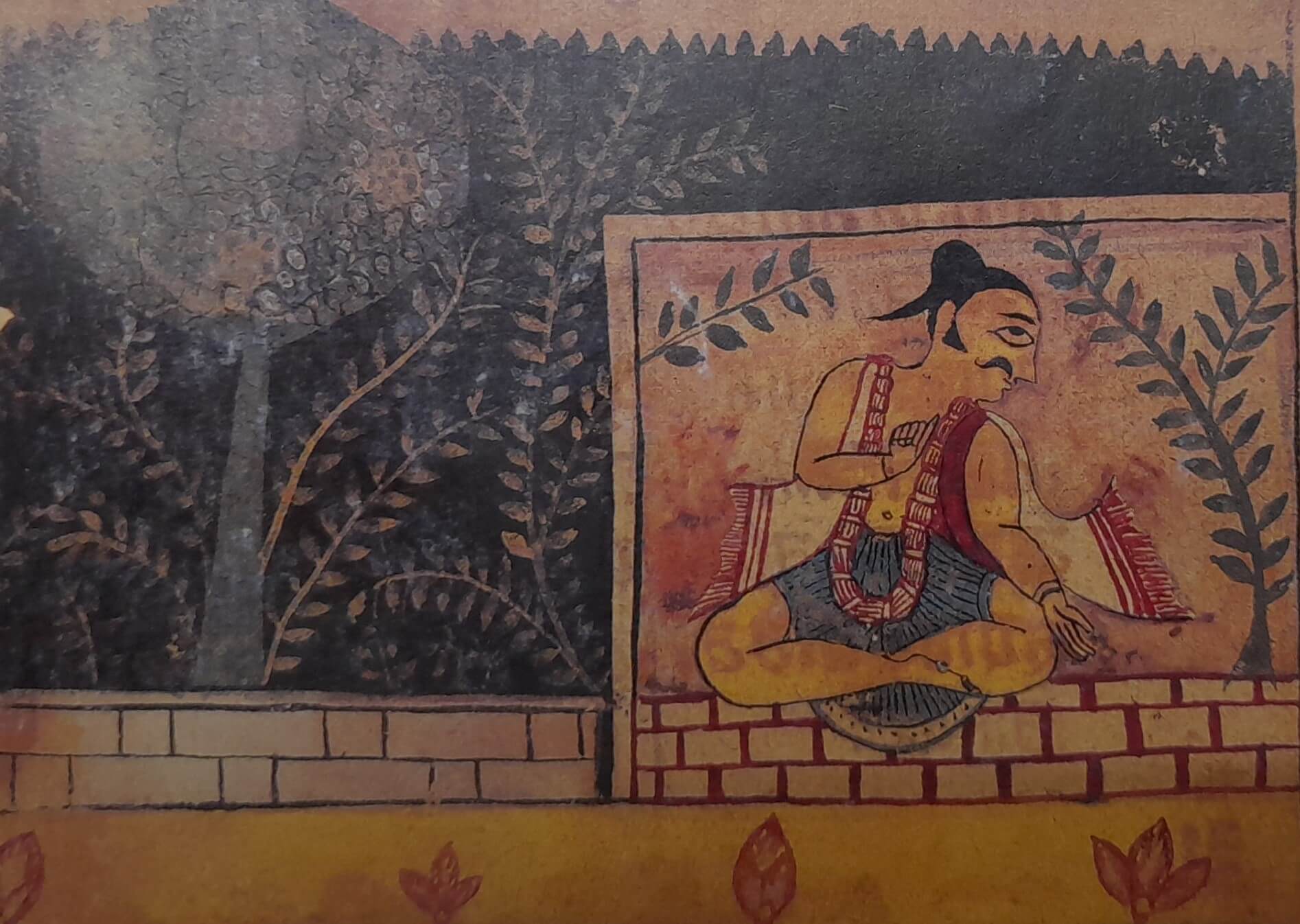 kedara ragini pali,painted by pandit virji