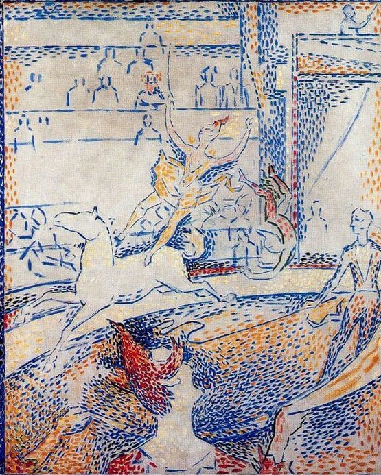 the circus painting georges seurat