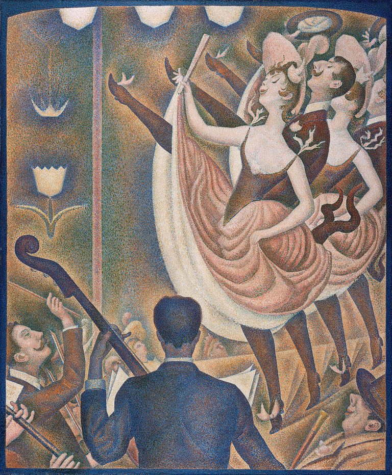 le chahut painting georges seurat