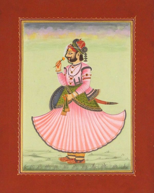 Miniature Painting By Lal Singh Bhati